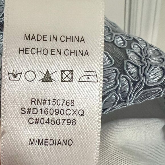 Altar'd State Blue Lace Formal Dress Size M - Picture 8 of 8